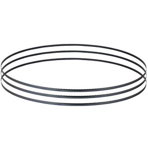 Set 3 benzi 2240x6x0.5 mm, taieri curbe lemn, pentru MAKITA LB1200F