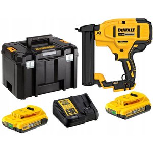 Pistol pentru capse si cuie cu acumulatori 18V XR 2x2.0 Ah Li-Ion, 12-38mm, DeWalt DCN681D2-QW