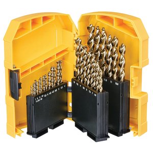 Set 29 burghie pentru metal Dewalt EXTREME DT7926-XJ, HSS-G, in caseta de plastic