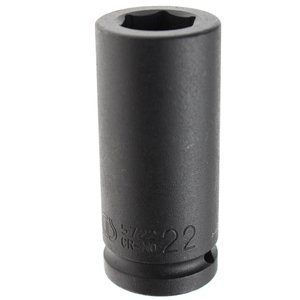 Cheie tubulara lunga de impact, 22mm, 3/4