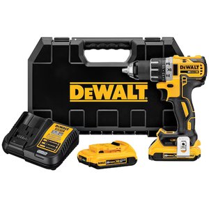 Masina de gaurit/insurubat cu 2 acumulatori 18V 2x2.0 Ah, 70Nm, DeWalt DCD791D2-QW