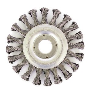 Perie sarma disc 180mm, fir 0,5mm otel rasucit, OSBORN