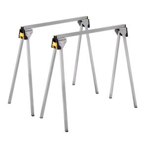 Set 2 capre metalice pliabile, sarcina max. 450 kg, STANLEY ESSENTIAL