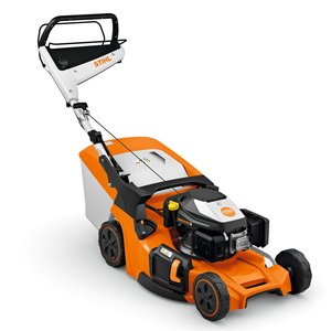 Masina de tuns iarba cu motor pe benzina, cu autotractare, Stihl RM453V