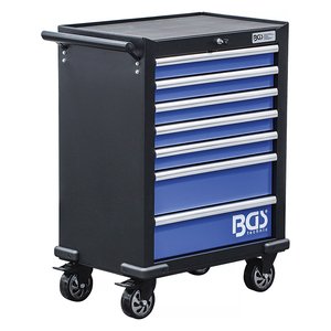 Carucior pentru scule, 7 sertare, BGS