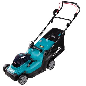 Masina de tuns iarba compatibila cu acumulatori Li-Ion XGT 18V, 43 cm, SOLO, Makita tip LM004GZ
