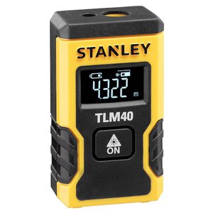 Telemetru de buzunar tip breloc cu fascicul laser 12 m, STANLEY FATMAX tip TLM40