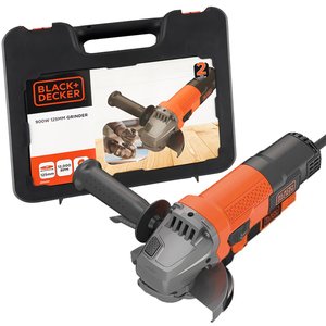 Polizor unghiular 125mm, 900W, 12000rpm, Black&Decker BEG220K-QS