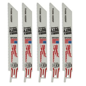 Set 5 panze THIN KERF pentru metal, 150/0.9 mm, 14 TPI