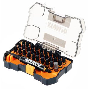 Set 32 accesorii pentru insurubare cu impact, adaptor magnetic 1/4