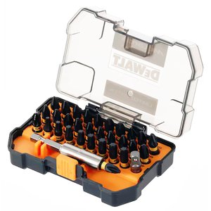 Set 32 accesorii pentru insurubare, port bit si adaptor 1/4