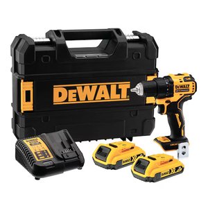 Masina de gaurit/insurubat cu acumulatori Li-Ion XR 18V, 2x  2.0Ah, DeWalt tip DCD708D2T-QW