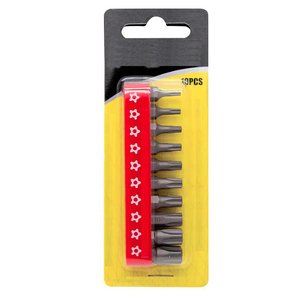 Set 10 biti TORX T10-T40, 25 mm, Stanley FATMAX® tip STA60200-XJ