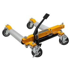 Carucior pentru masini imobilizate cu actionare hidraulica 680 kg cu role din aluminiu, JCB