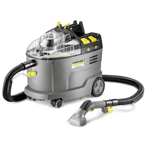 Aspirator cu spalare profesional cu acumulatori 36V, SOLO, Karcher Puzzi 9/1 Bp
