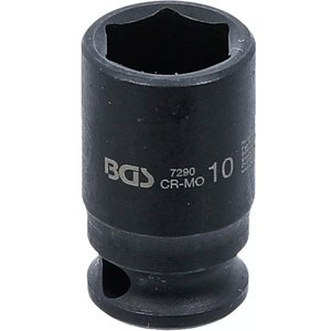 Cheie tubulara de impact, 10mm, 1/4