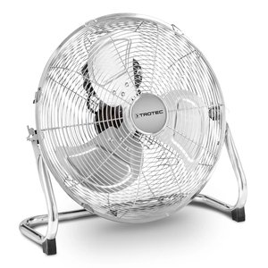 Ventilator de podea Trotec, tip TVM14 argintiu, 44 W, 35 cm, 3 viteze