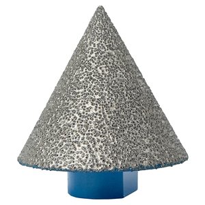 Carota diamantata conica MAXON pentru finisare gresie, faianta, granit, 2-38mm, prindere M14, DIATECH