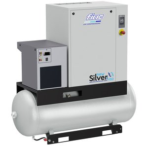 Compresor cu surub si uscator NEW SILVER 10S/270D, 13 bar
