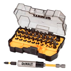 Set 32 accesorii pentru insurubare, 31 biti de impact EXTREME FLEXTORQ 25 mm, cu prelungitor pentru biti, tip DT70587T-QZ