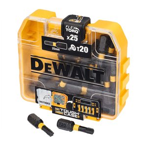 Set 25 biti de impact FLEXTORQ® T20, 25 mm, tip DT70557T-QZ
