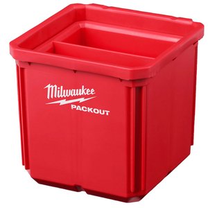 Set 2 cutii 10x10 cm, Milwaukee PACKOUT
