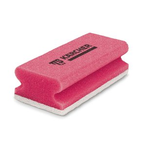 Set 10 bureti anti-zgarieturi rosu/alb, Kärcher