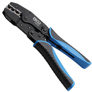 Cleste de sertizat papuci izolati si neizolati, falci interschimbabile, BGS, 1.5 - 10 mm² / 0.5 - 6 mm²