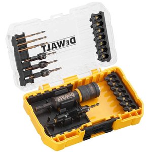 Set accesorii gaurire si insurubare Flip and Drive DeWalt, in ToughCase