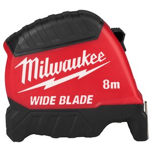 Ruleta Milwaukee premium, banda lata 35mm, 8m (GEN II)