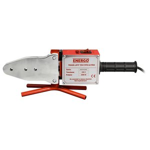 Trusa electrica de lipit (sudat) tevi 20-60mm, cutie metalica, tip PPR 63 PRO