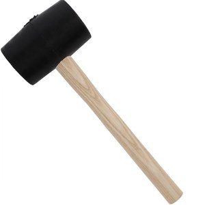 Ciocan cauciuc ORIT 680 g, maner de lemn, tip GB33