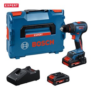 Masina de gaurit si insurubat cu acumulatori 18V 2x4.0Ah, BOSCH Profesional EXPERT L-BOXX, 65 Nm, tip EXSR 18V-90 EXPERT