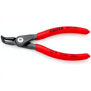 Clește de precizie KNIPEX pentru inele de siguranță interioare cu alezaje, Ø 8-13 mm, 130 mm, 90 g