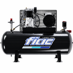 Compresor trifazat INDUSTRIAL, stationar, 200l, 486l/min, AB200-490TF-LONGLIFE
