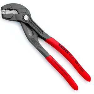 Cleste KNIPEX pentru coliere din banda elastica max. Ø50 mm, 180 mm