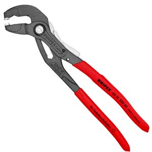 Cleste KNIPEX pentru coliere din banda elastica max. Ø70 mm, 250 mm