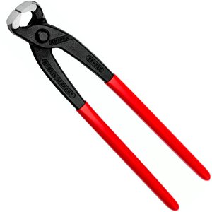 Cleste KNIPEX cu parghie mare, pentru constructori/tamplari/dulgheri/cuie, 250 mm, 449 g, in blister