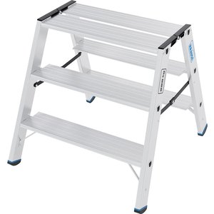 Scara dubla 2x3 trepte Krause STABILO 135 XL, platforma 300x600mm, sarcina 225 kg