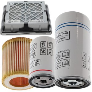 Piese, filtre si kit-uri de filtre pentru compresoare cu surub
