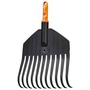 Grebla pentru gradina Fiskars OneClick, plastic, fara coada, 21.7 cm