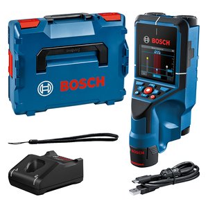 Detector de metal cu acumulator 12V, 2Ah, Bosch D-tect 200 C